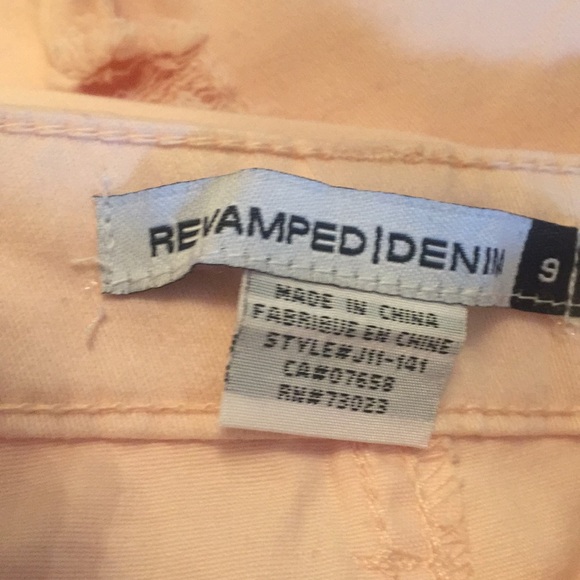 Blush pink distressed jeans - Picture 3 of 3